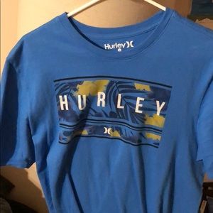 Blue Hurley shirt- never worn